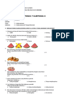 Soal Tematik Kelas 2 SD Tema 7 Subtema 3 Kebersamaan Di Tempat Bermain - Ayrus Education