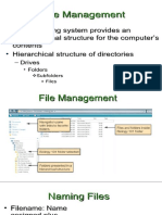 File Management Sytem and Data Storage