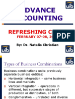 Advance Accounting 07-08 Feb 2022