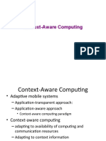 Lecture1212 - 12412 - L12 p1 ContexAwareComp