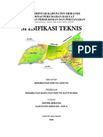 Spesifikasi Teknis Rehab Gedung Kantor PKK