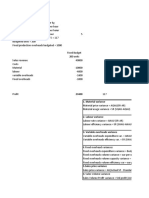 Variances in Excel