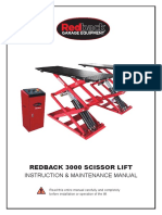 RB3000 Scissor Lift Manual