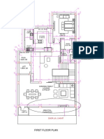 First Floor Plan: Puja 1.92X1.80