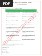 Java Programming Q and With Answers