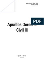 Apuntes Derecho Civil III - 4to Semestre 2019
