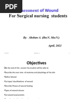 Assessment of Wound