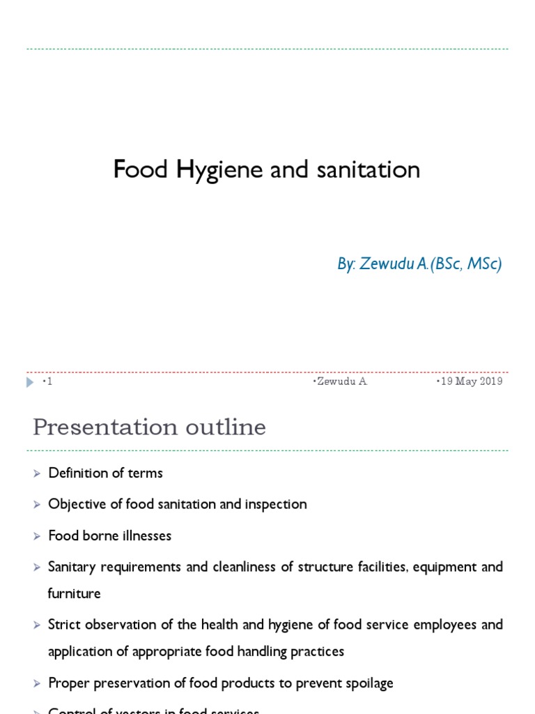 Chapter 6 - Food Hygiene and Sanitation | PDF | Foods | Food Safety