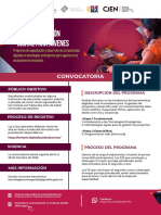 Convocatoria Jovenes, Infografía