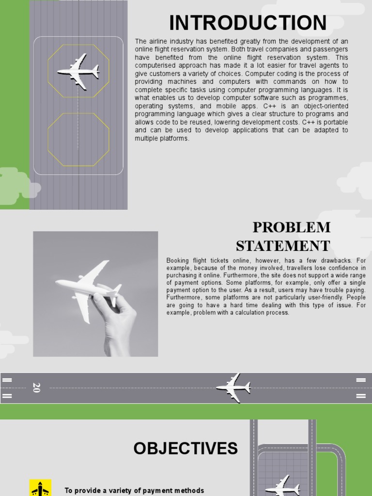 Online Flight Reservation System Overview | PDF | Computer Programming ...
