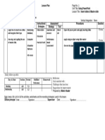 Lesson Plan Grade8