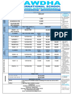 Fee Structure 2022-2023