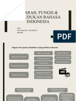 Sejarah, Fungsi & Kedudukan Sejarah Bahasa Indonesia - Eka Triana Putri Ma22b1