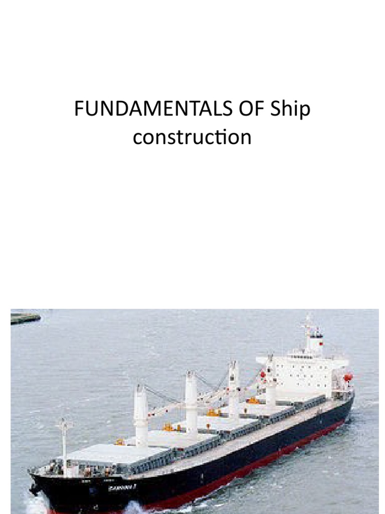 1.ship Terminology PDF Ships Naval Architecture