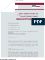 Diálogo de Saberes Propuesta para Identificar, Comprender y Abordar Temas Críticos de La Salud de La Población