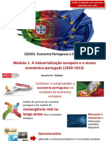 A economia portuguesa e europeia