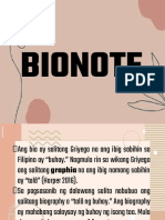 4 Bionote