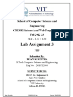 20BCE2904 - Lab Assignment 3