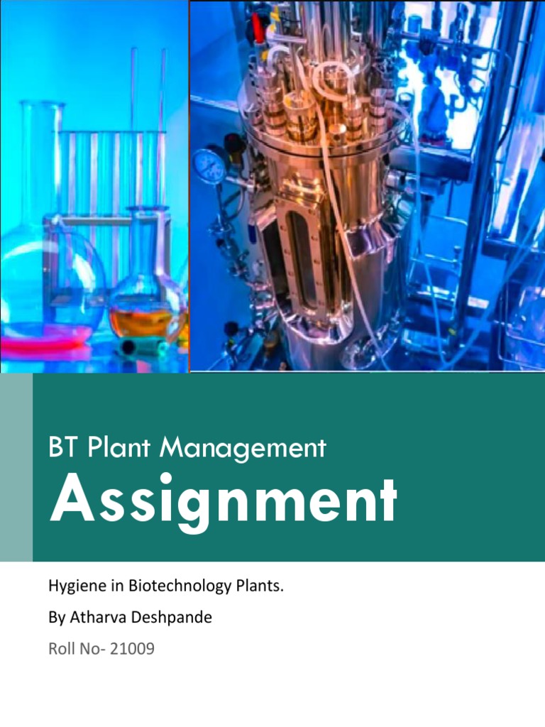 BTPM Assignment PDF Sterilization (Microbiology) Biotechnology
