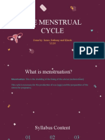 Menstruation Cycle Y11n
