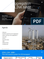 Carrier Aggregation in MINI-LINK 6000: Mikael Öhberg Jonas Flodin