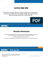 Analítica para La Web