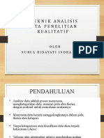 Teknik - Analisis Data Penelitian Kualitatif