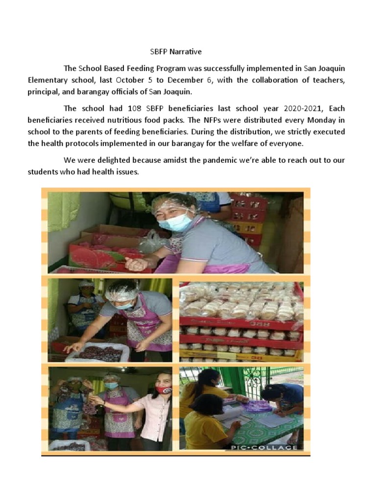 Feeding Program | PDF | Wellness