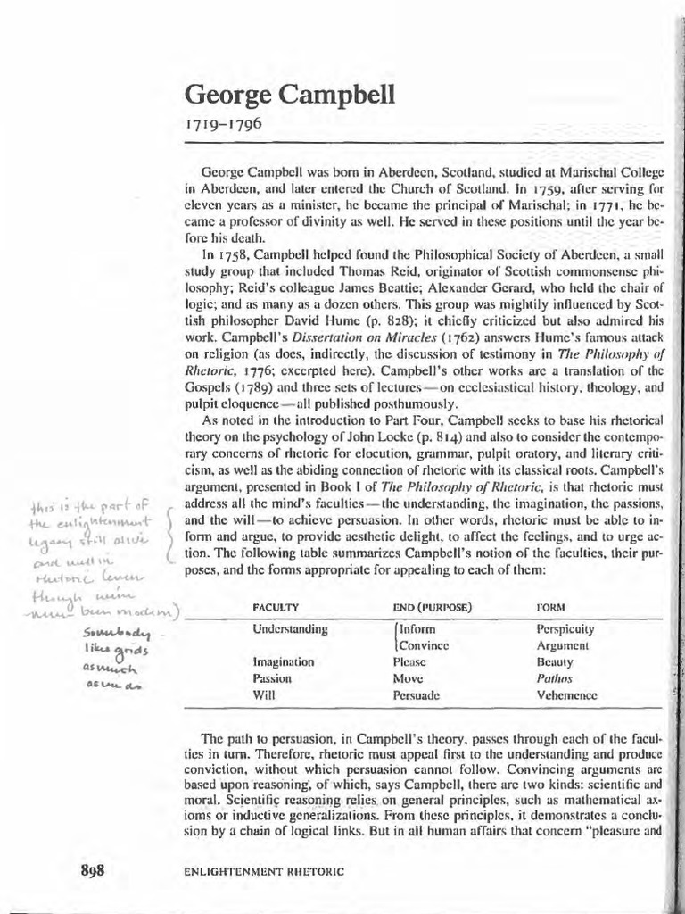 Enlightenment Rhetoric Insights | PDF | Cognition | Cognitive Science