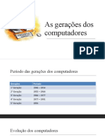 As Gerações Dos Computadores 