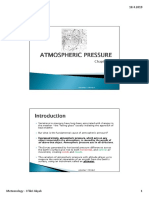 Chapter 2 ATMOSPHERIC PRESSURE