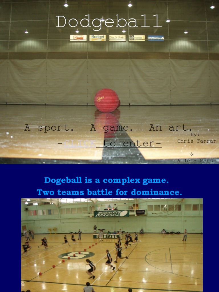 Dodgeball PDF Sports Rules And Regulations Games Of Physical Skill