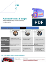 Audience Persona & Insight
