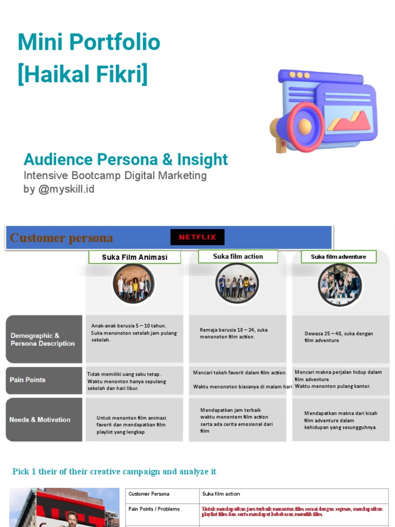Audience Persona & Insight PDF