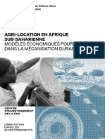  AGRI-LOCATION EN AFRIQUE  SUB-SAHARIENNE - FAO