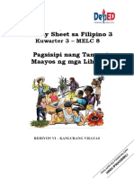 Filipino 3 - Kuwarter 3 - LAS 8 - Week 4 Wala Rbi