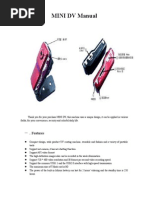Download Mini Dv d001 Manual by Nicholas Shapter SN60550051 doc pdf