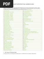 Advanced SQL Queries, Examples of Queries in SQL List of TOP-70 Items in 2022 - ByteScout