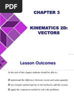 Chapter 3 - Kinematics 2D - Vector