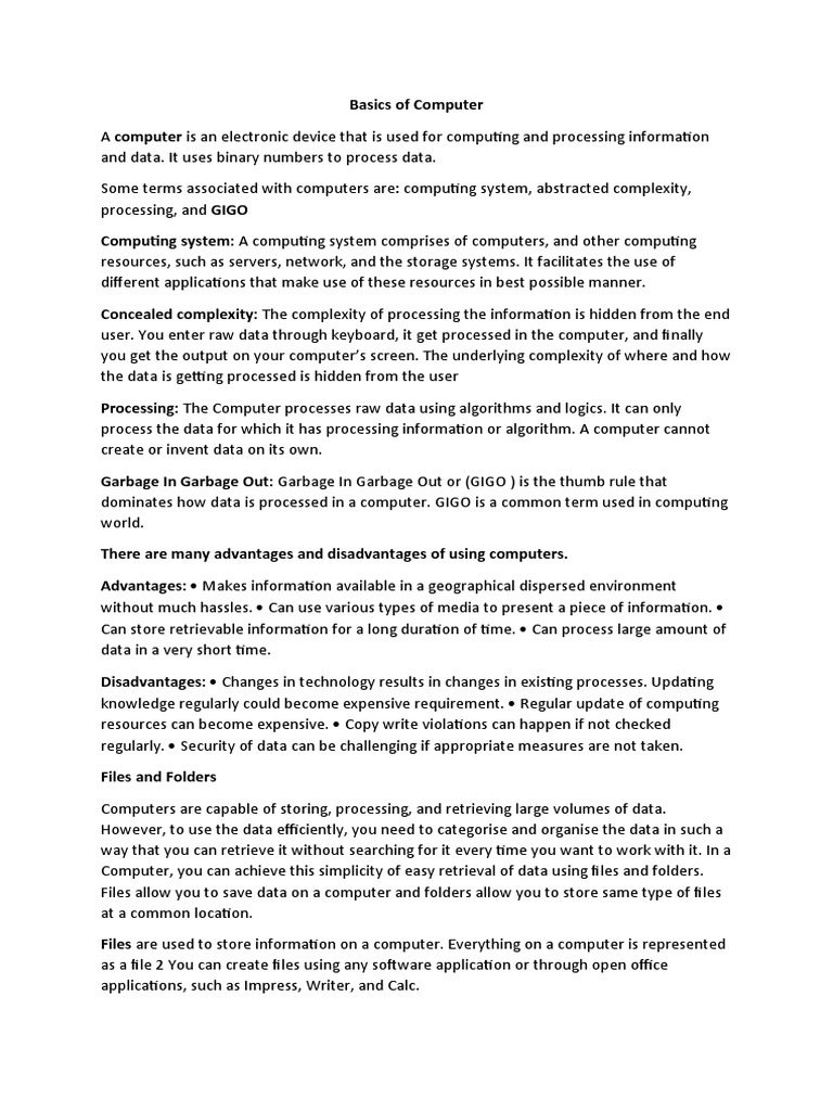 Module 3 basics of computer notes pdf input output world wide web