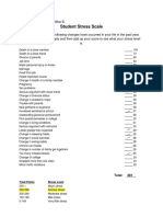 Stress Scale Reflection