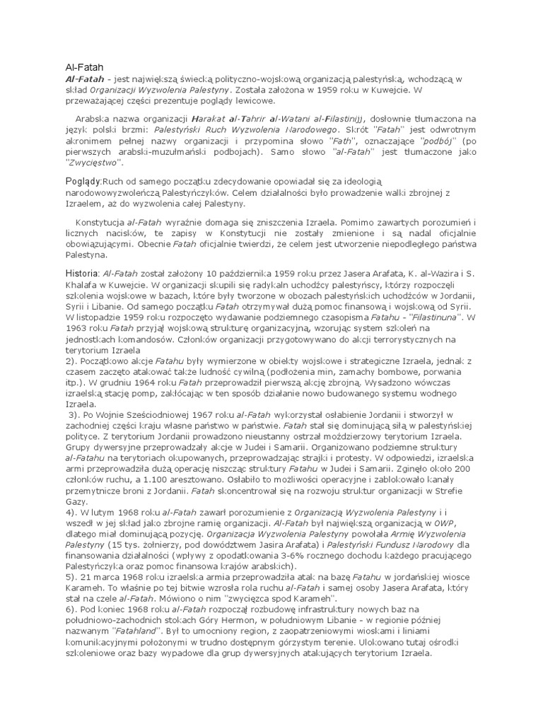 Al Fatah PDF