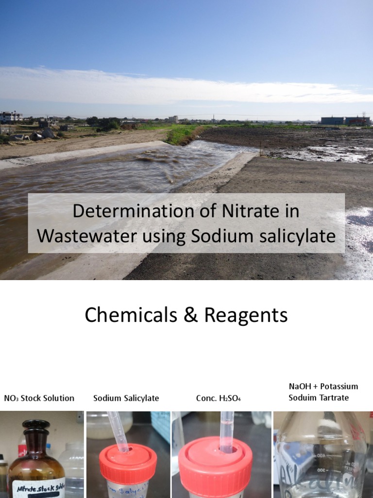 Nitrate Determination in Wastewater | PDF