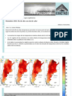 Diciembre 2021: Fin de Año Con Ola de Calor (Mapas y Registros Extremos)