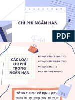 chi phí ngắn hạn