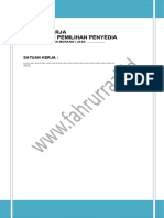 Kertas Kerja Persiapan Pemilihan Penyedia (Konstruksi)