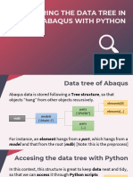 Exploring The Data Tree in Abaqus With Python