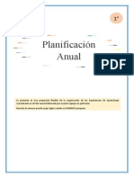 Plan Anual Primer Grado