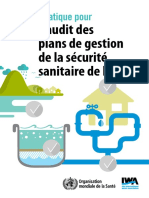 L'audit Des Plans de Gestion de La Sécurité Sanitaire de L'eau