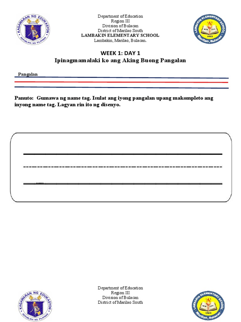 As Week 1 Day 1 5 Pdf